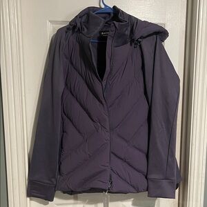 Athleta Purple Puffer Jacket